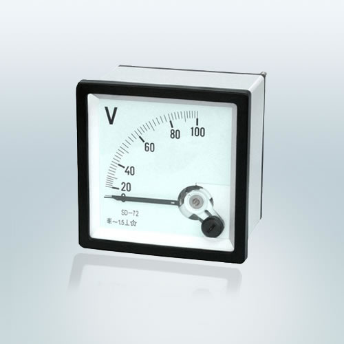 72 Moving Iron Instruments AC Voltmeter